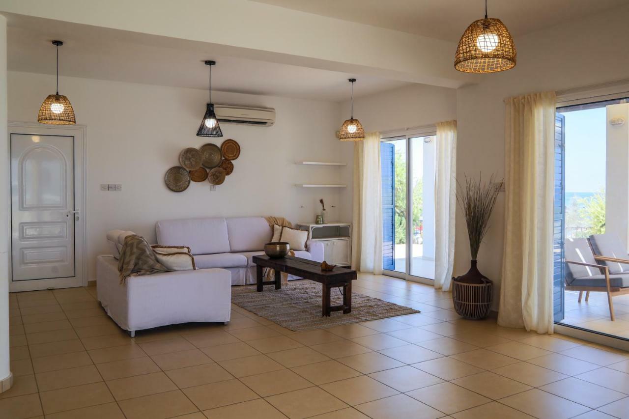 Phaedrus Living: Seaside Luxury Villa Anafi Paralímni Kültér fotó