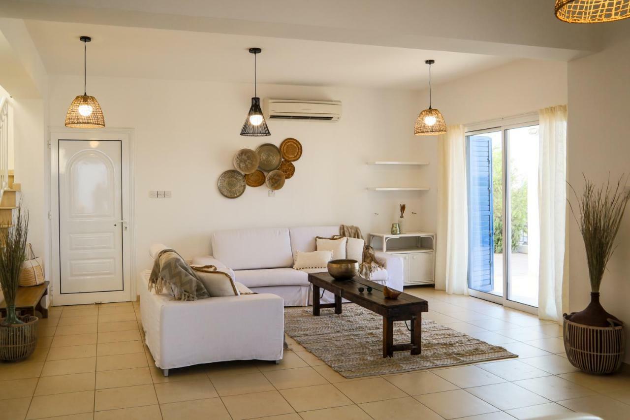 Phaedrus Living: Seaside Luxury Villa Anafi Paralímni Kültér fotó